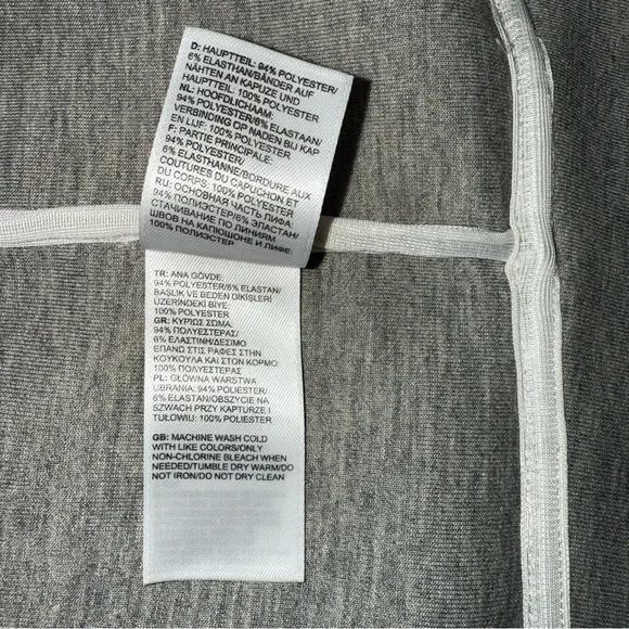 The North Face Women’s Neo Thermal Snap Jacket Dk Heather Gray SZ M - Picture 11 of 13